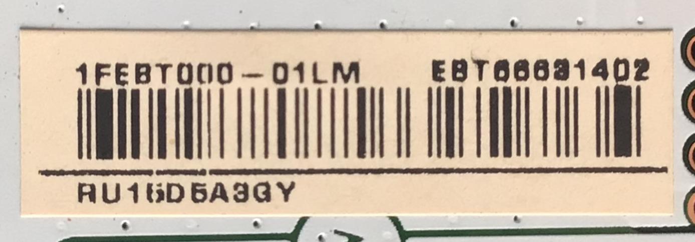 MAIN PARA TV LG 4K UHD SMART TV / NUMERO DE PARTE EBT66631402 / EAX69462206 / 66631402 / EAX69462206(1.0) / PANEL NC550TQG-AAKH1 / MODELO 55UP8000PUA / 55UP8000PUA.BUSYLKR - Imagen 2